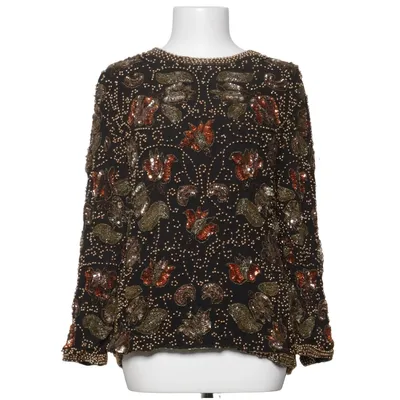 Top (Black, Multicolored) from Hudson Silk, Viscose