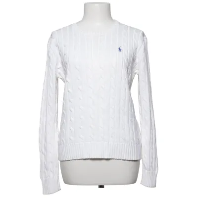 Strickpullover (Weiß) von Polo Ralph Lauren Baumwolle
