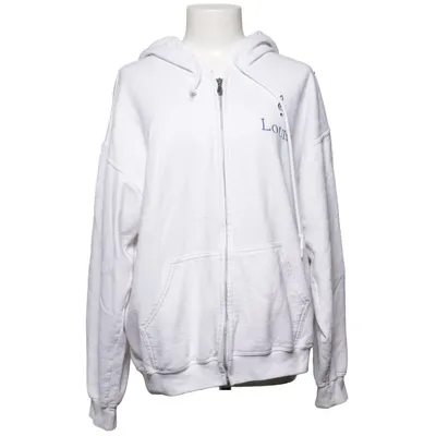 Sweat à capuche (Blanc) de Gildan Coton, Polyester