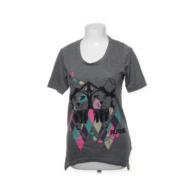 T-shirt (Gray, Multicolored) from Rütme Cotton