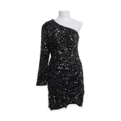 Cocktail dress (Black, Silver) from Copperose Polyester