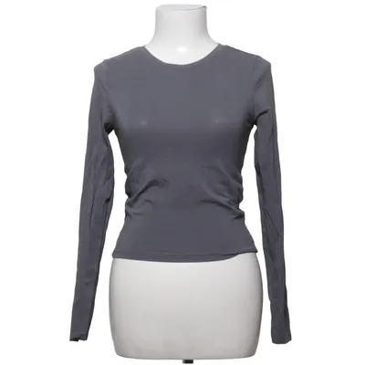 T-shirt à manches longues (Gris) de Divided by H&M Coton, Élasthane
