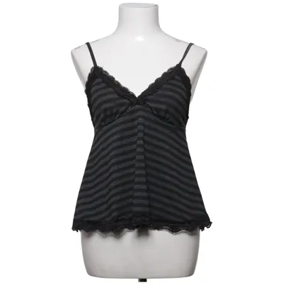Tank Top (Black, Gray) from Romwe Elastane, Polyester