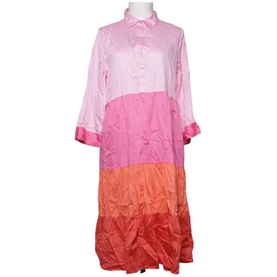 Maxi dress (Pink, Orange, Red) from Milano Italy Cotton