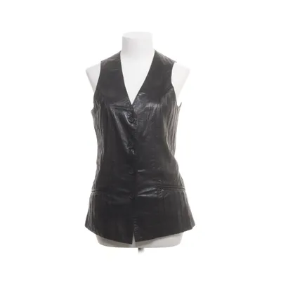 Leather vest (Black) from Echt Leder