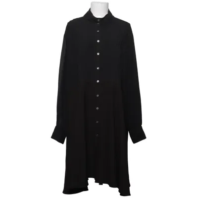 Robe chemise (Noir) de Manon Baptiste Élasthane, Polyester