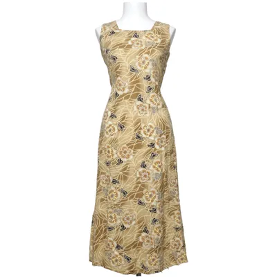 Maxi jurk (Bruin, Geel, Zwart) van Style