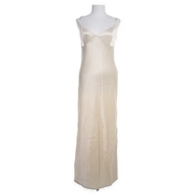 Maxikjole (Beige) fra Zara Polyamid