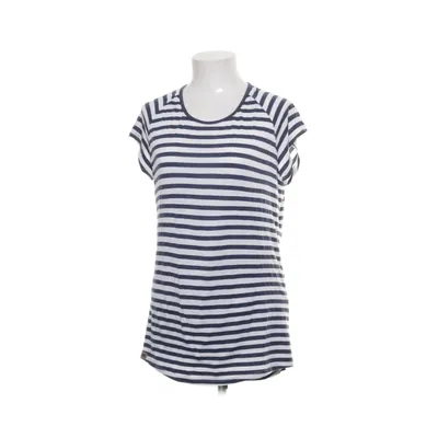 T-shirt (Blue, White) from Titus Elastane, Polyester, Viscose