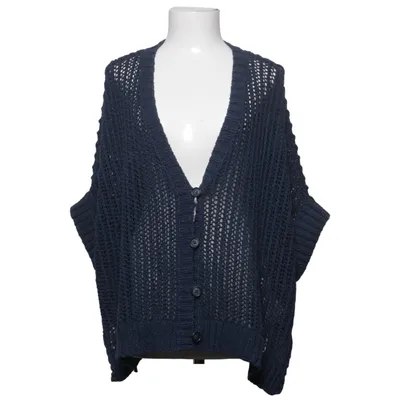Cardigan (Blauw) van Repeat Luxury Katoen