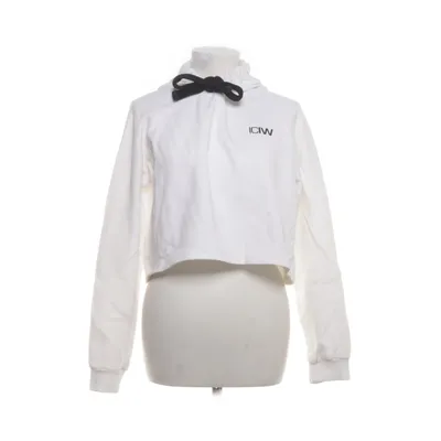 Capuchon sweater (Wit) van ICIW