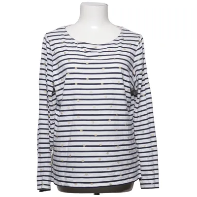 Lange mouwen shirt (Wit, Blauw, Goud) van Boden Katoen
