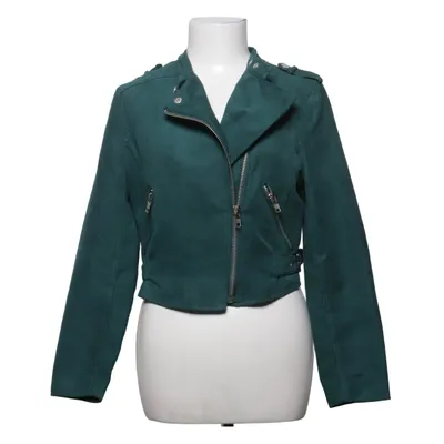 Biker jacket (Green) from Bershka Polyester