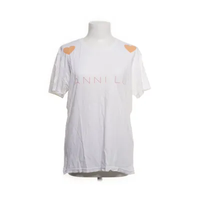 T-shirt (Hvid, Flerfarvet) fra Anni Lu Bomuld