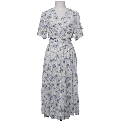 Wickelkleid (Weiß, Blau) von La Rochelle