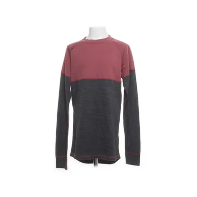 Base layer shirt (Red, Gray) from Ullmax Merino wool, Polyamide, Polyester