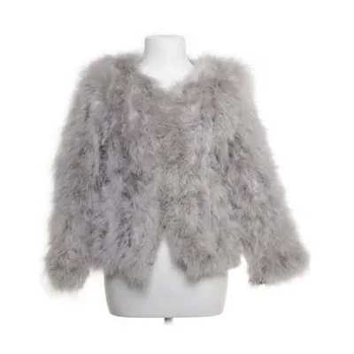 Fjerjakke (Grå) fra Pello Bello Bomuld, Fjer, Polyester