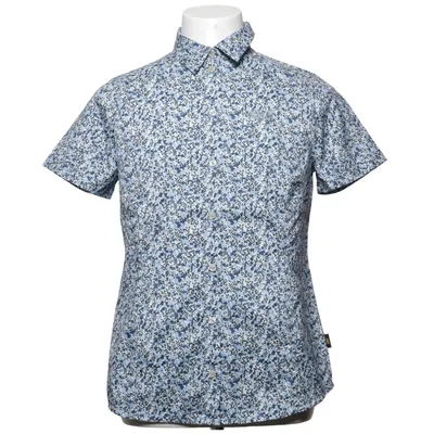 Short sleeve shirt (Blue, White, Multicolored) from Jack Wolfskin Polyester