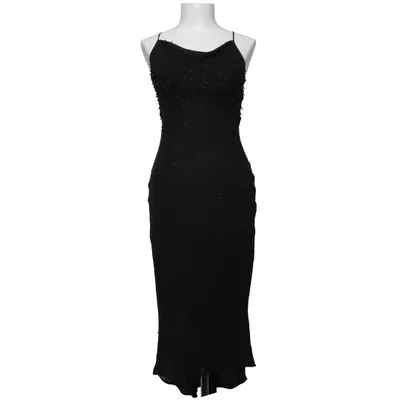 Robe de cocktail (Noir) de Cerruti 1881 Polyester, Soie
