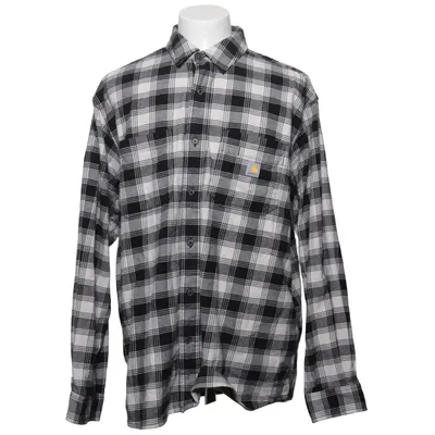 Flannel shirt (Black, White) from Carhartt Cotton, Elastane