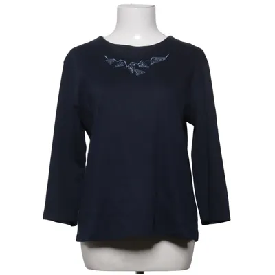 T-shirt à manches longues (Bleu) de Lofehrling Coton, Élasthane, Polyamide, Polyester, Viscose