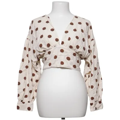 Haut portefeuille (Beige, Marron) de Zara Lin, Viscose