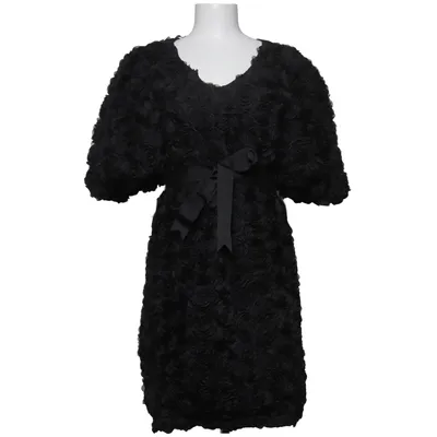 Dress (Black) from Ida Sjöstedt Acetate, Recycled polyester
