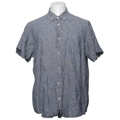 Chemise à manches courtes (Gris) de Livergy Coton, Lin