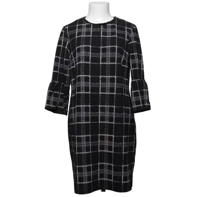 Kleid (Schwarz, Weiß) von Wallis Elasthan, Polyester