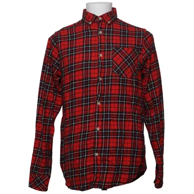Flannel shirt (Red, Black) from EP Collection Cotton