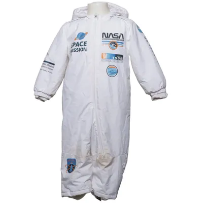 Combinaison blouse (Blanc) de Nasa Polyester recyclé