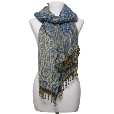Scarf (Blue, Beige) from Cashmere