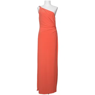 Aftenkjole (Orange) fra Lauren Ralph Lauren Elastan, Polyester