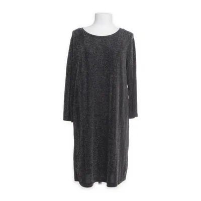 Klänning (Svart, Silverfärgad) från Monki Elastan, Metallfiber, Polyamid