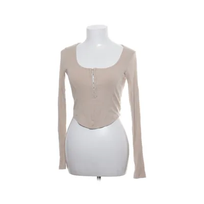 Haut (Beige) de NA-KD Élasthane, Viscose