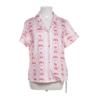 Pyjamasskjorta (Rosa, Röd, Vit) från Romwe Elastan, Polyester