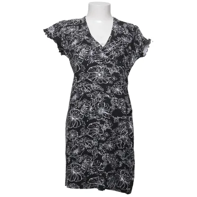 Dress (Black, White) from Comfort Fashion Quality Cotton