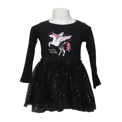 Jurk (Zwart) van Kiki & Koko Katoen, Polyester