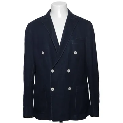 Blazer (Blauw) van Tombolini Katoen