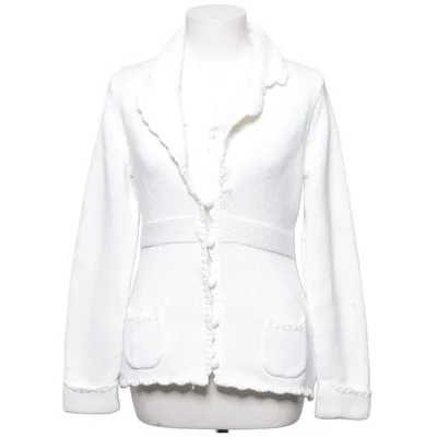Cardigan (Blanc) de Rabalder Acrylique, Coton