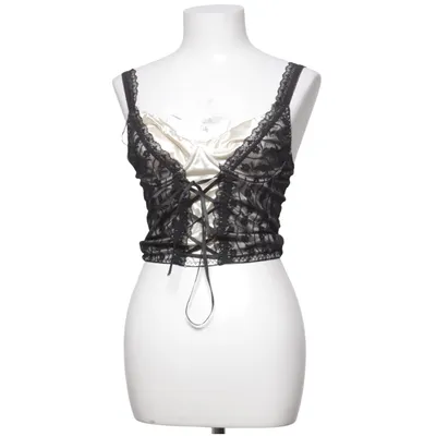 Korset (Sort, Hvid) fra Romwe Elastan, Polyester