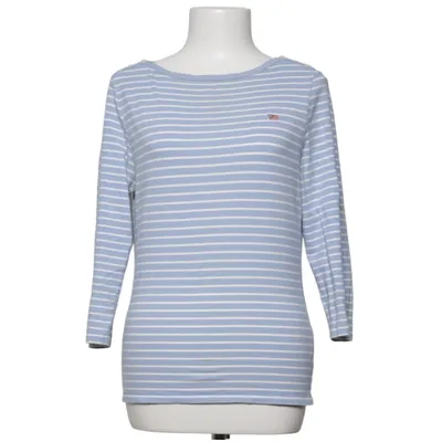 T-shirt à manches longues (Bleu, Blanc) de Polo Jeans Company Ralph Lauren Coton, Élasthane