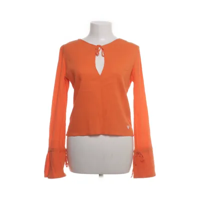 Sløjfebluse (Orange) fra Quiksilver Bomuld