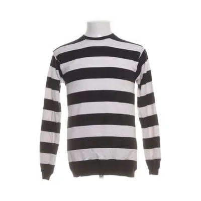 Lange mouwen shirt (Wit, Zwart) van Vailent Katoen