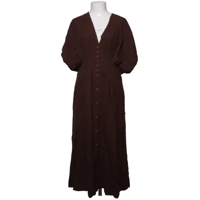 Shirt dress (Brown) from Scotch & Soda Linen, Viscose