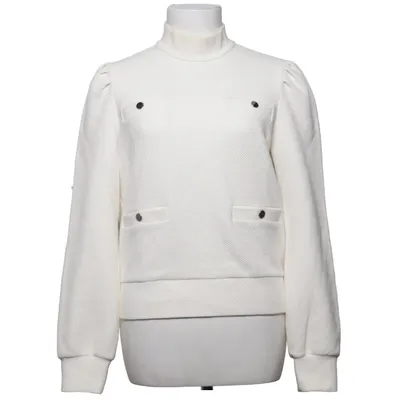 Tröja (Sweat structure pleat pocket mother of pearl) från Vanilia Bomull, Elastan, Polyester