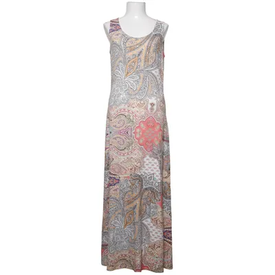 Maxi jurk (Roze, Meerkleurig) van Malvin Elastaan, Viscose