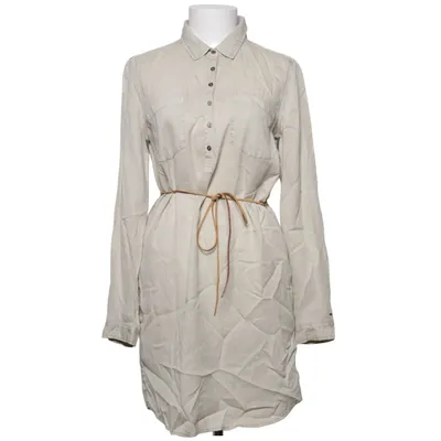 Shirt dress (Gray) from Tommy Hilfiger Denim Leather, Lyocell