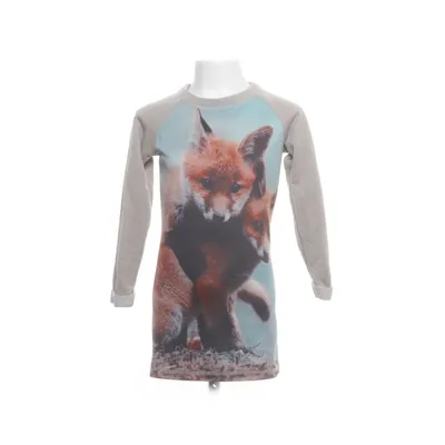 Jurk (Grijs, Zilver, Meerkleurig) van Emoi Katoen, Metallvezel, Polyester