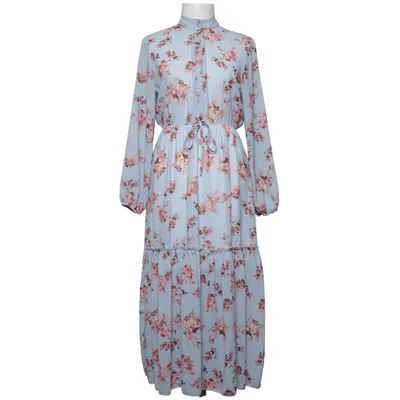 Maxi jurk (Blauw, Meerkleurig) van Milady Polyester